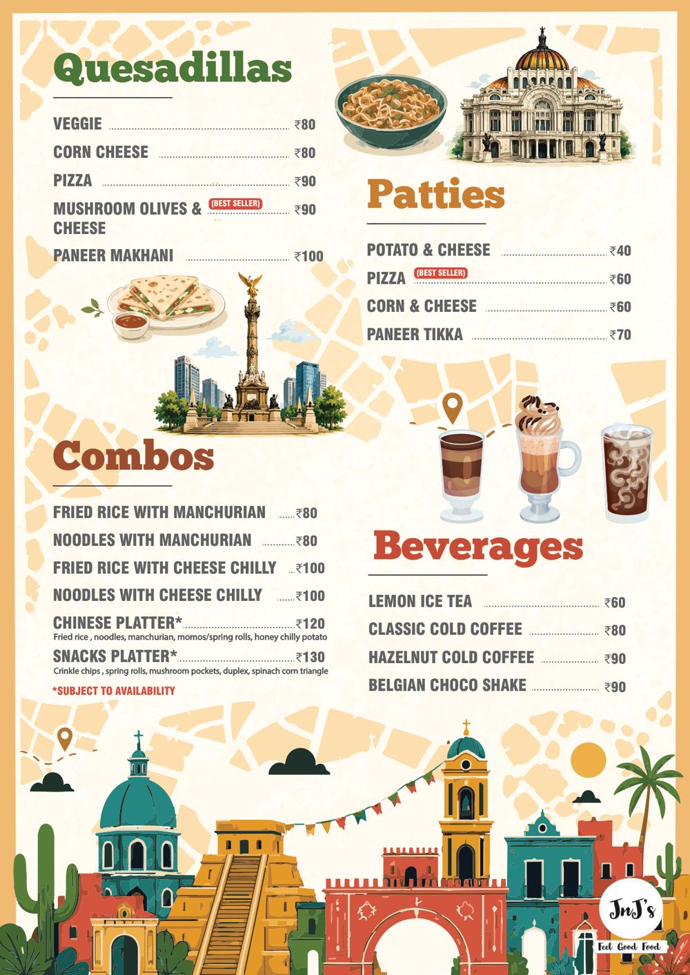 JnJ's Menu Page 6